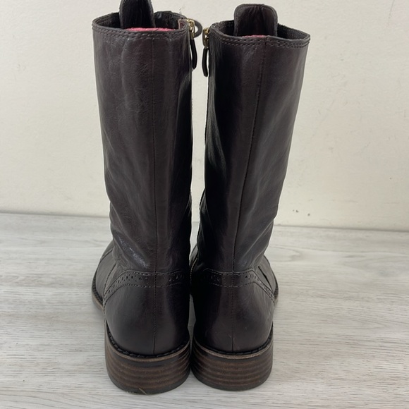 Vince Camuto Fantasa Utility/Combat Leather Boots-Women - Picture 3 of 11